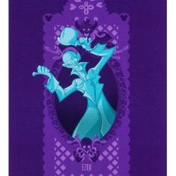 Disney Postcard - Ghost Ezra - Haunted Mansion