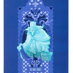Disney Postcard - Hatbox - Haunted Mansion