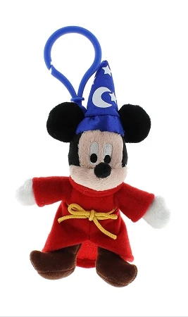 Disney Plush Keychain - Sorcerer Mickey - Large