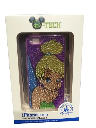 Disney Iphone 5 Case - Tinker Bell Bling Dotty 1 Disney Iphone 5 Case - Tinker Bell Bling Dotty