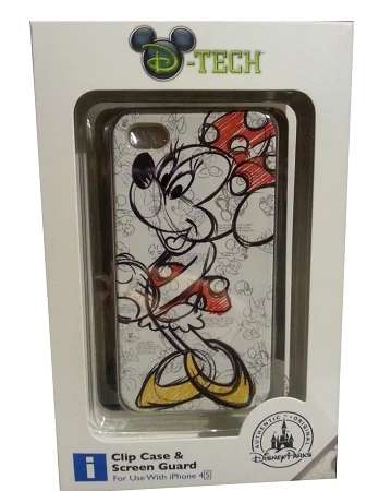 Disney IPhone 4 Case - Minnie Mouse Sketch Art 1 Disney IPhone 4 Case - Minnie Mouse Sketch Art