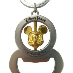 Disney Keychain - Rotating Mickey Mouse Bottle Opener
