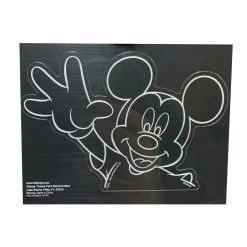 Disney Window Decal - Mickey And Minnie Wave - Set Of 2