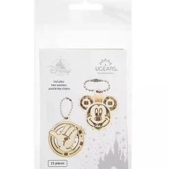 Disney UGears Keychain - Mickey Mouse Wooden Puzzle