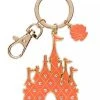 Disney Keychain - Fantasyland Castle - Coral