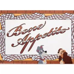 Disney Pet Feeding Mat - Lady And The Tramp