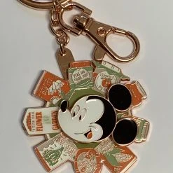 Disney Keychain - 2020 Epcot Flower And Garden - Mickey