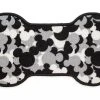 Disney Pet Feeding Mat - Mickey Mouse Icons - Black And White