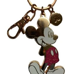 Disney Keychain - Mickey Mouse Standing - Rose Gold