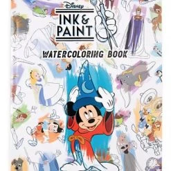 Disney Watercoloring Book - Ink And Paint