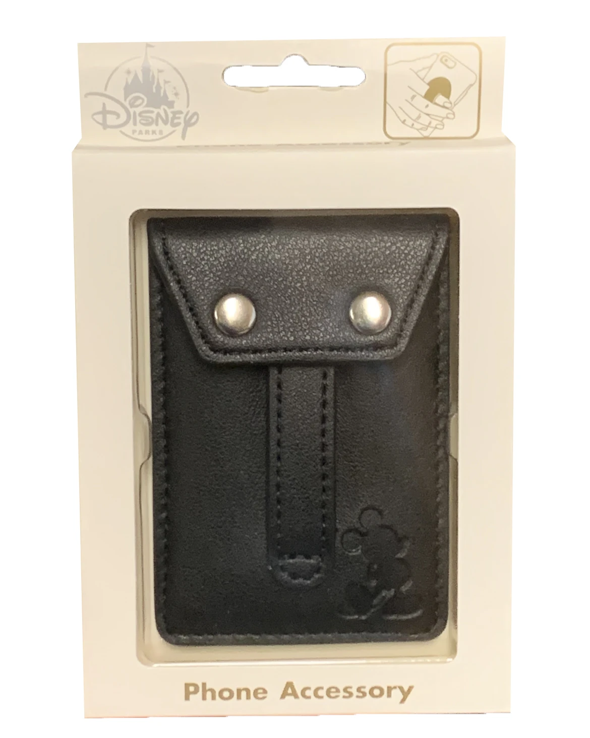 Disney Phone Accessory - Credit Card Wallet - Black 1 Disney Phone Accessory - Credit Card Wallet - Black