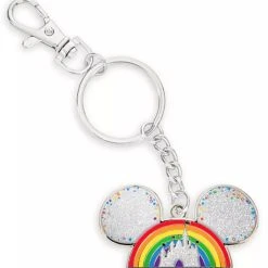 Disney Keychain - Mickey Mouse Rainbow - Metal