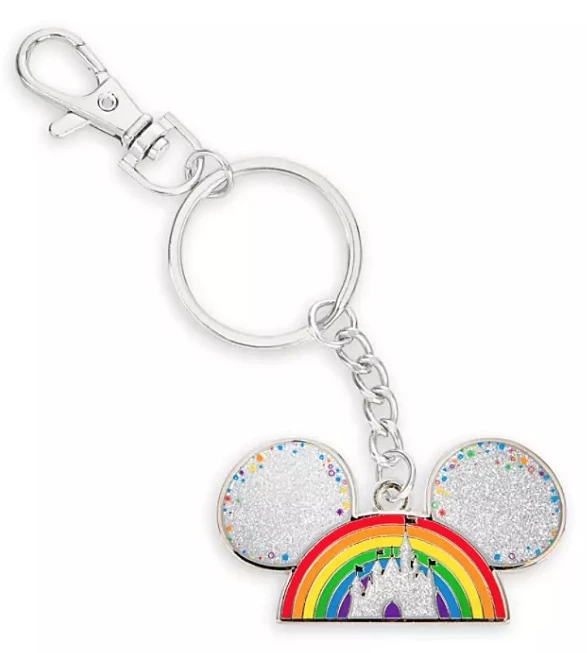 Disney Keychain - Mickey Mouse Rainbow - Metal