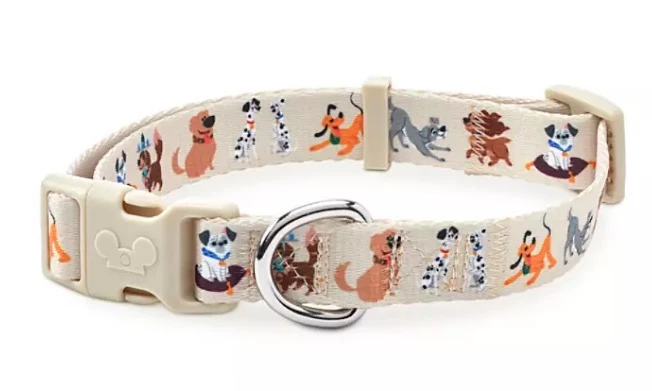Disney Dog Collar - Disney Dogs - Tan