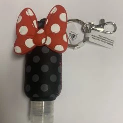 Disney Hand Sanitizer Keychain - Minnie Mouse Bow