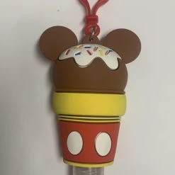 Disney Hand Sanitizer Keychain - Mickey Mouse Ice Cream