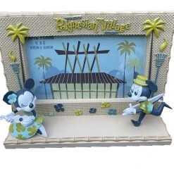 Disney Photo Frame - Disney's Polynesian Resort - Mickey & Minnie