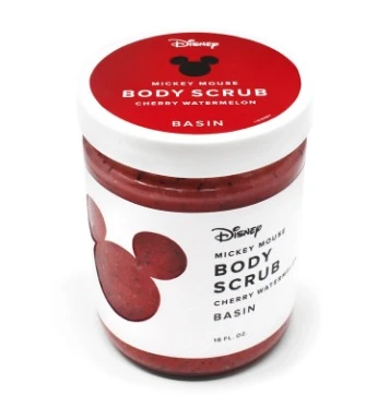 Disney Basin Body Scrub - Mickey Collection - Cherry Watermelon