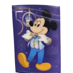 Disney Postcard - 50th Anniversary - Mickey Mouse