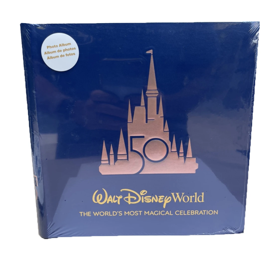 Disney Photo Album - Disney World 50th Anniversary - Castle 1 Disney Photo Album - Disney World 50th Anniversary - Castle