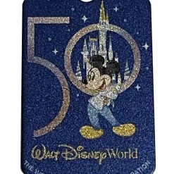 Disney Pet ID Tag - 50th Anniversary - Mickey - Engraved