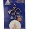 Disney Keychain Bag Clip - 50th Anniversary - Castle With Charms