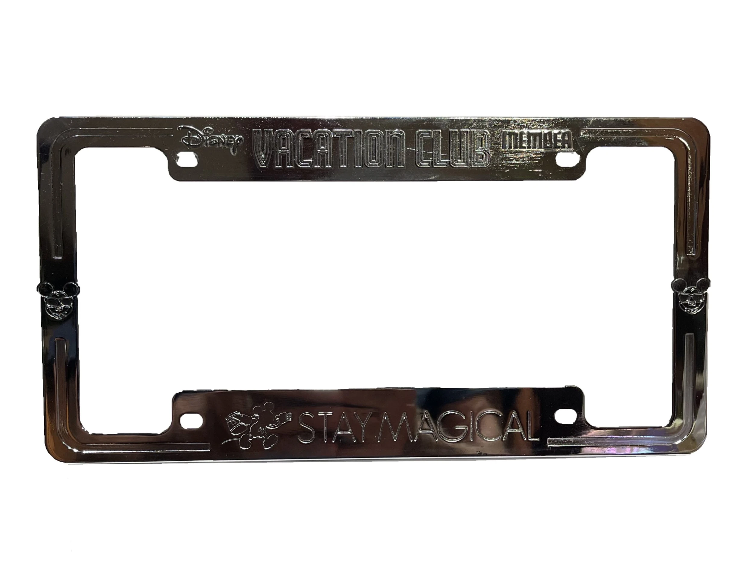 Disney License Plate Frame - Vacation Club Member - Stay Magical 1 Disney License Plate Frame - Vacation Club Member - Stay Magical
