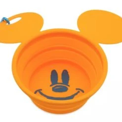 Disney Pet Bowl With Carabiner - Mickey Mouse Portable