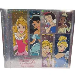 Disney Autograph Memory Book - Disney Princesses - Silver