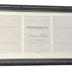 Disney Art Frame And Mat - Mickey Mouse Icons - Black