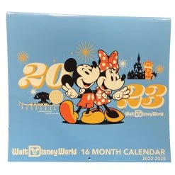Disney Calendar - 2022 To 2023 Walt Disney World - 16 Month