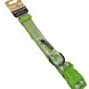 Disney Dog Collar - Mickey Icons And Bones - Green