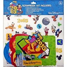 Disney Scrapbook Kit - 2015 Mickey And Friends - Walt Disney World