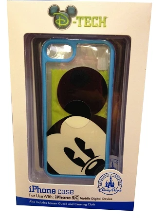 Disney IPhone 5C Case - Mickey Mouse - Clear Blue 1 Disney IPhone 5C Case - Mickey Mouse - Clear Blue