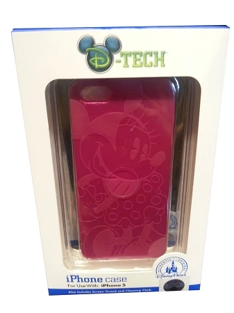 Disney Iphone 5 Case - Flexible Minnie Mouse - Pink