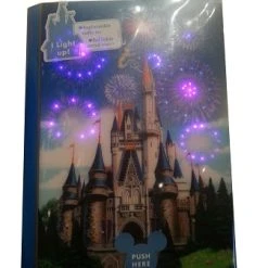 Disney Journal Notebook - Cinderella Castle Light-Up - Disney World