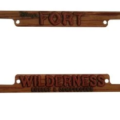 Disney License Plate Frame - Fort Wilderness Resort & Campground