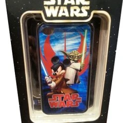 Disney Iphone 4 Case - Star Wars - Jedi Mickey Mouse And Yoda